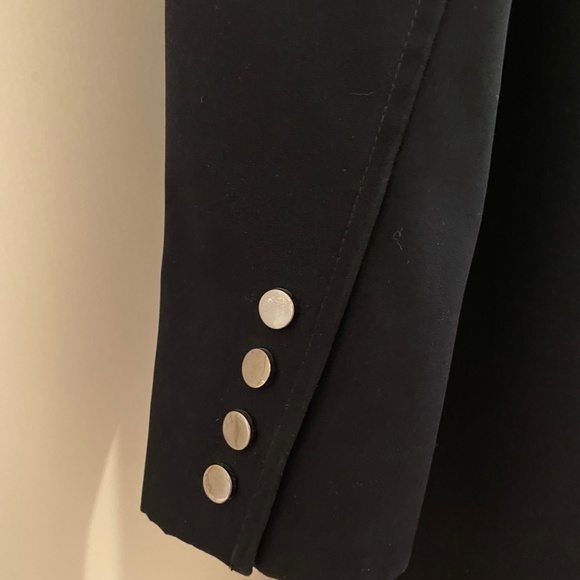 Anne Klein Black Raincoat Size Womans XL - Picture 4 of 4